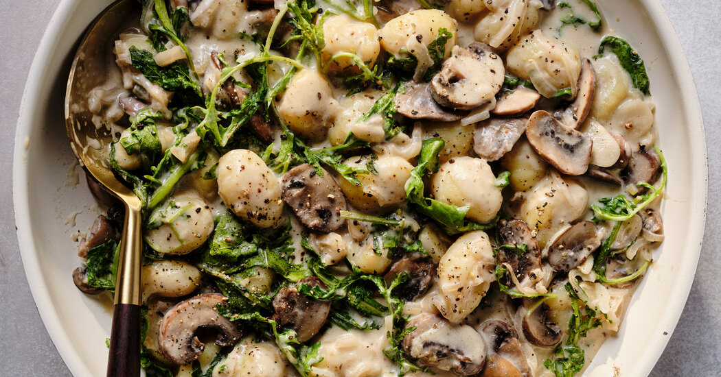 Mastering Mushroom Gnocchi with Parmesan Cream Sauce